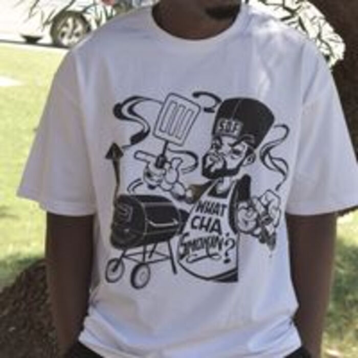 Whatcha Smokin'? White T-Shirt Thumbnail