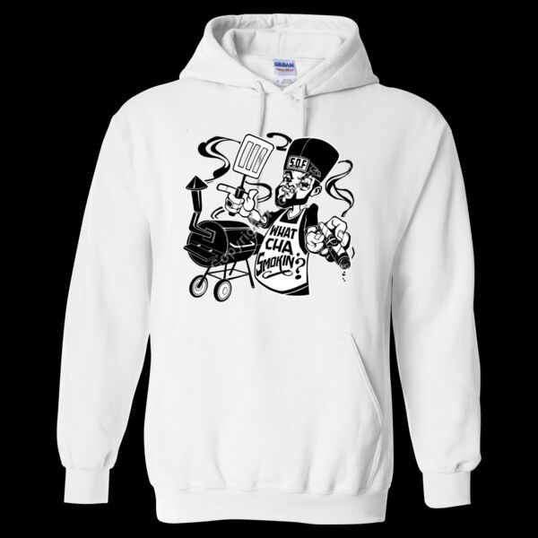 Whatcha Smokin'? White Hoodie Thumbnail