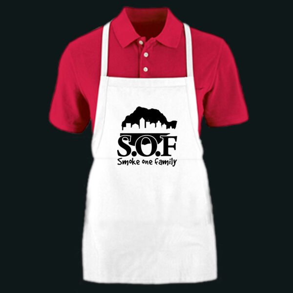 Smoke One Family Logo Apron Thumbnail